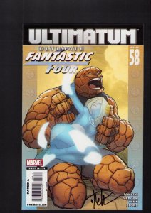 Ultimate Fantastic Four #58 - SIGNED BY TYLER KIRKHAM! (9.0) 2009