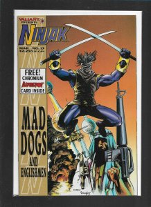 Ninjak (1994 series) #13 in Near Mint condition. Valiant comics nw08