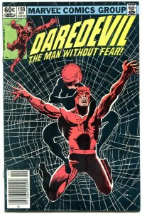 Daredevil #188 1982- Frank Miller-1st Stone, Claw & Shaft NM-