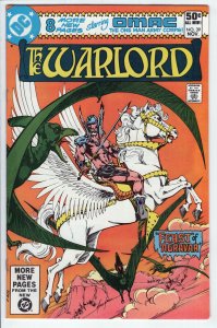 WARLORD #39 - 8.5 - OW-W - OMAC By Starlin