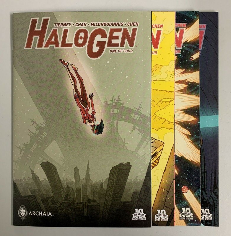 Halogen #1-4 Set (Boom! 2015) 1 2 3 4 Josh Tierney (9.2+)