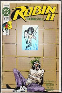 Robin II: The Joker's Wild! #1 Straight Jacket Cover (1991)