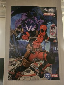 DC/Marvel Batman/Deadpool #1 CVR B Mora Batman Deadpool Wrap  Around NM