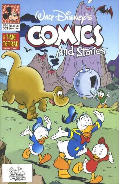 Walt Disney's Comics and Stories #564, NM (Stock photo)