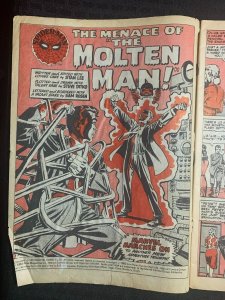 1973 July 14 SPIDER-MAN COMICS WEEKLY #22 G/VG 3.0 Steve Ditko / Molten Man