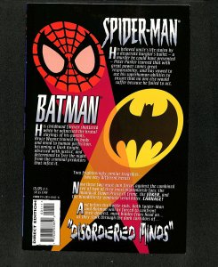 Spider-Man and Batman: Disordered Minds #1