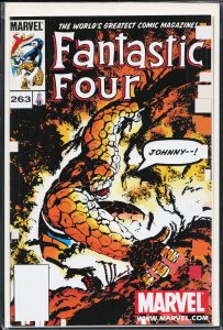Fantastic Four #263 Marvel Legends Cover (1984) Fantastic Four
