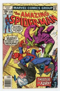 Amazing Spider-Man #179 Len Wein Green Goblin VF