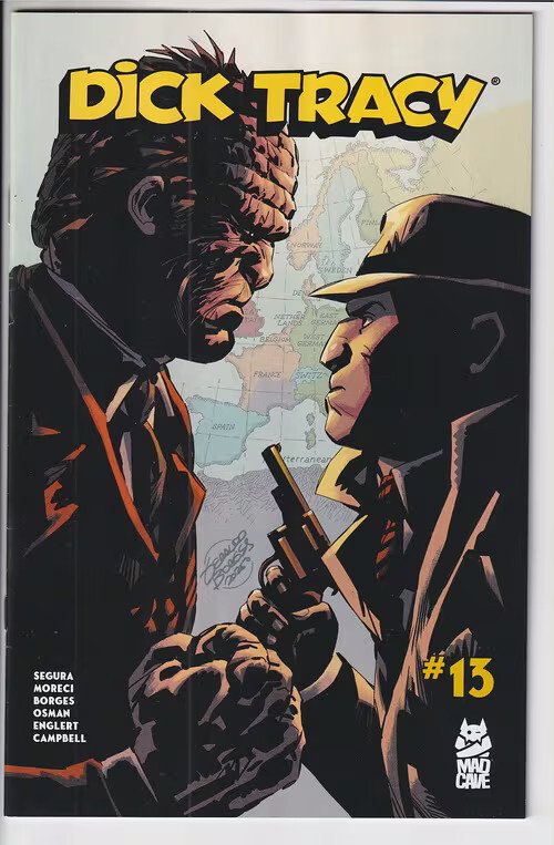 DICK TRACY (2024 MAD CAVE) #13 CVR A GERALDO BORGES