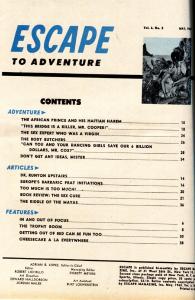 Escape to Adventure bad mag May 1963-Spicy native menace-pulp thrills!