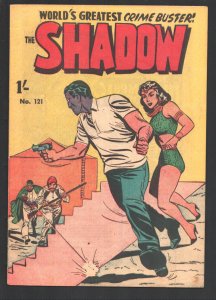 Shadow #121 1956-Gordon & Gotch-World's Greatest Crime Buster-B & W interior-FN