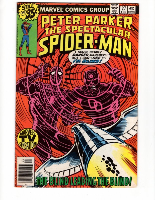 The Spectacular Spider-Man #27 - 1st Frank Miller Daredevil