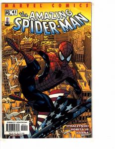 5 Amazing Spider-Man Marvel Comic Books # 478 479 480 481 482 VF-NM Range J268