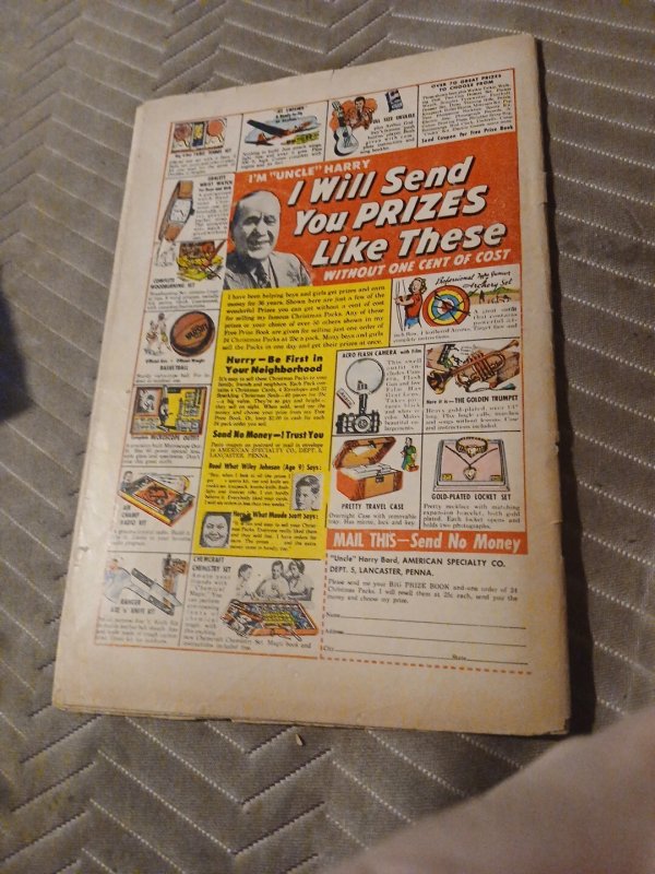 BLACK DIAMOND WESTERN #53 Golden Age LEV GLEASON 1954 Terror Island