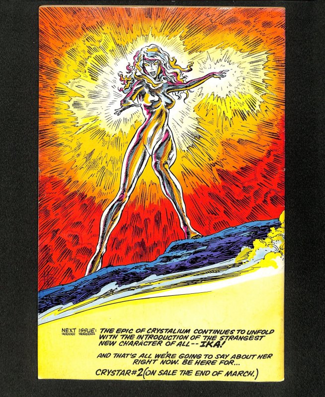 Saga of Crystar, Crystal Warrior #1