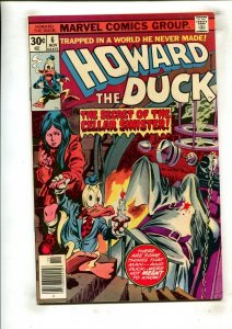 HOWARD THE DUCK #6 (8.0) SECRET OF THE CELLAR SINISTER!! 1976