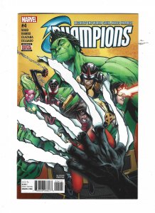 Champions #4 Second Printing Variant (2017) b5