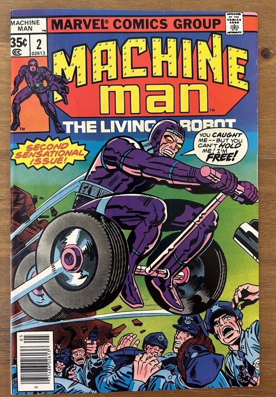 1978 Marvel Comics Machine Man Issues #1-3 • High Grade