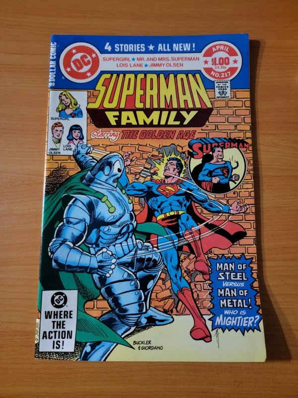 Superman Family #217 ~ NEAR MINT NM ~ 1982 DC Comics