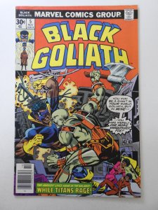 Black Goliath #5 While Titans Rage! Beautiful VF+ Condition!