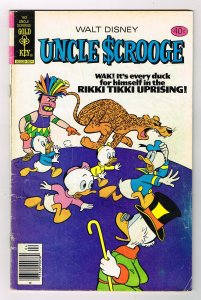 Uncle Scrooge #163 (1979)   Gold Key  40cent Comic