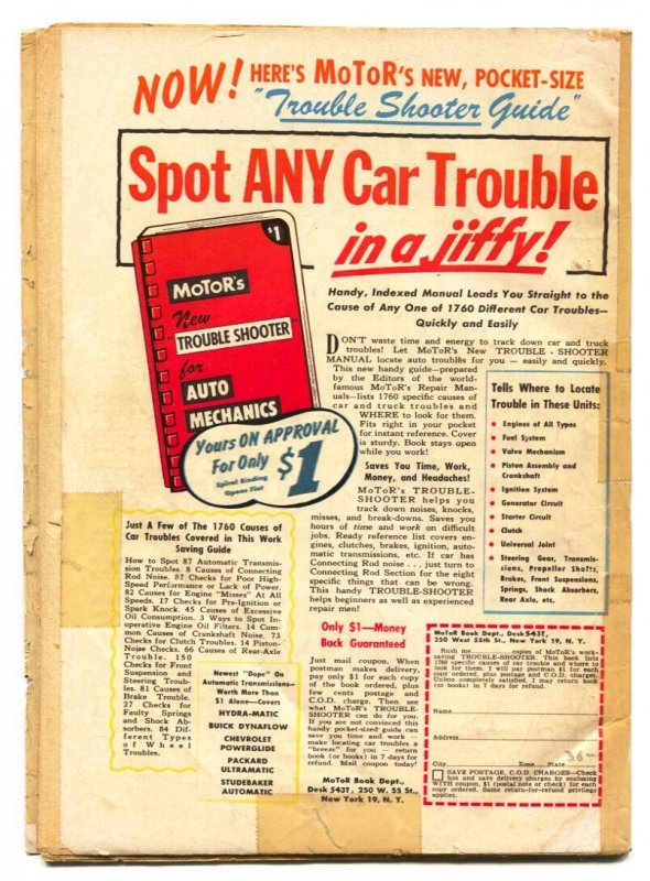 Strange Worlds #3  1951 - Avon  -G- - Comic Book