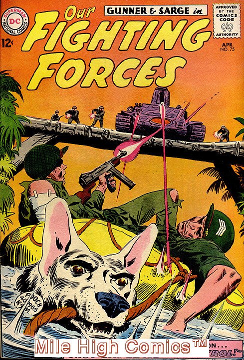 OUR FIGHTING FORCES (1954 Series) #75 Fair Comics Book