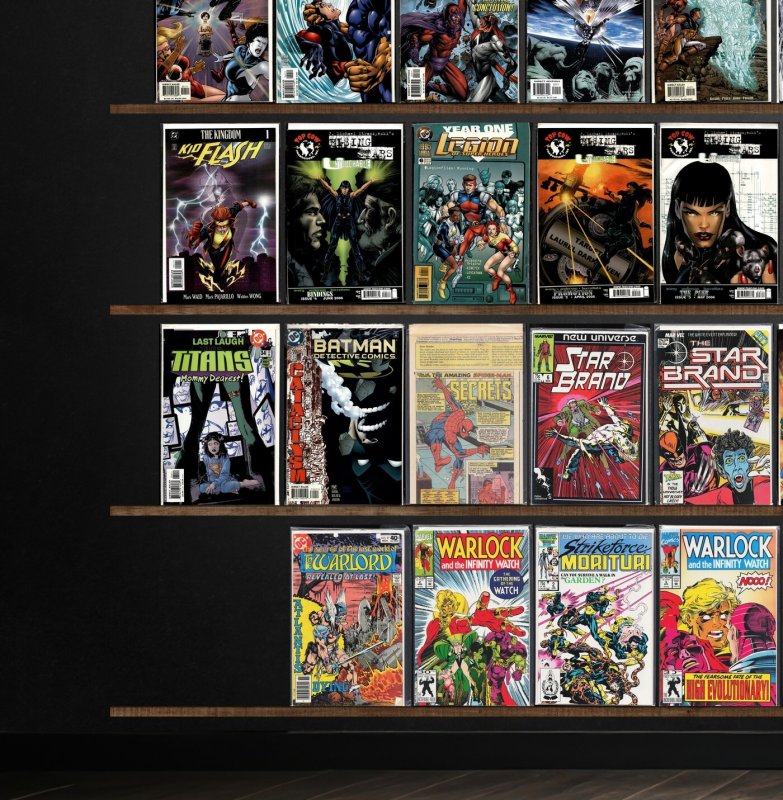 Huge Lot 130+ Comics with The Titans, Nightwing, G.I. Joe: Origins & More!