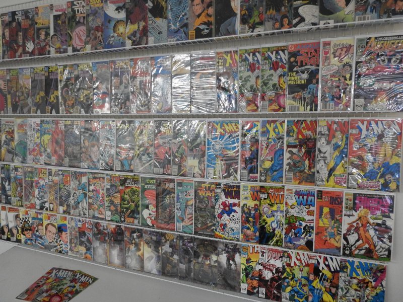 Huge Lot 120+ Comics W/ Star Trek, X-Men, Transformers, +More! Avg FN+ Cond!