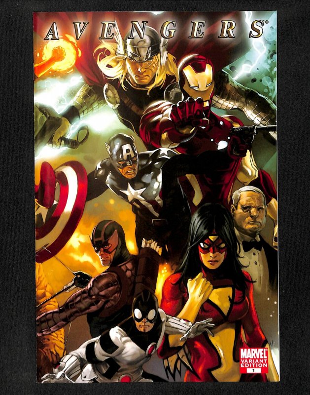 Avengers (2010) #1 Djurdjevic Variant