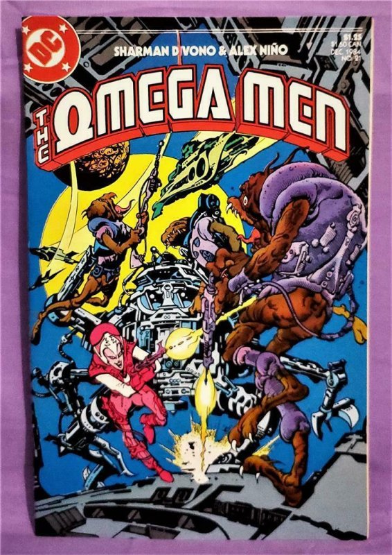 OMEGA MEN #14 - 24, Annual #1 (#20 - 2nd Lobo) (DC, 1984)!