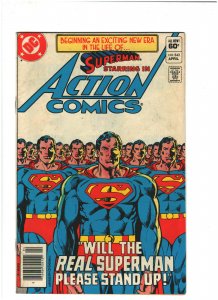 Action Comics #542 FN 6.0 DC Comics 1983 Bronze Age Superman