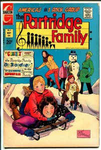 Partridge Family #9 1972-Charlton-David Cassidy-Shirley Jones-Susan Dey-VG