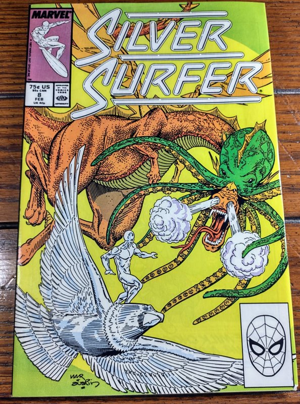 Silver Surfer #8 Direct Edition (1988) VF+ 8.5