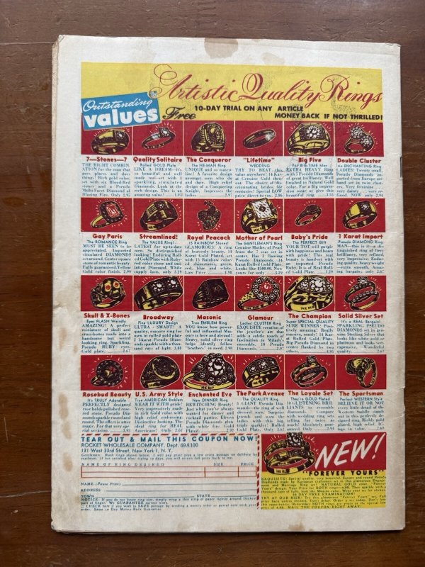 Young Romance #41 (DC Comics 1952) [GD/VG] “Dangerous Companion”