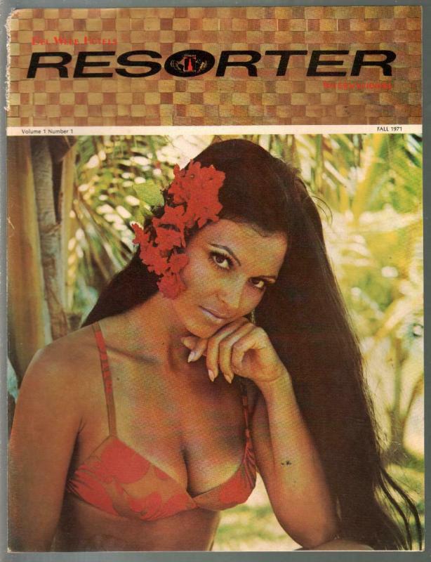 Resorter #1 Fall 1971-Del Webb-Hawaii-Las Vegas-Lake Tahoe-VG
