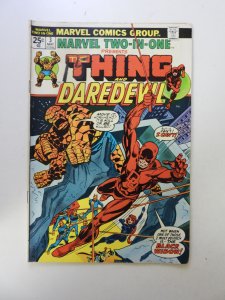Marvel Two-in-One #3 (1974) FN- condition MVS intact writing front cover