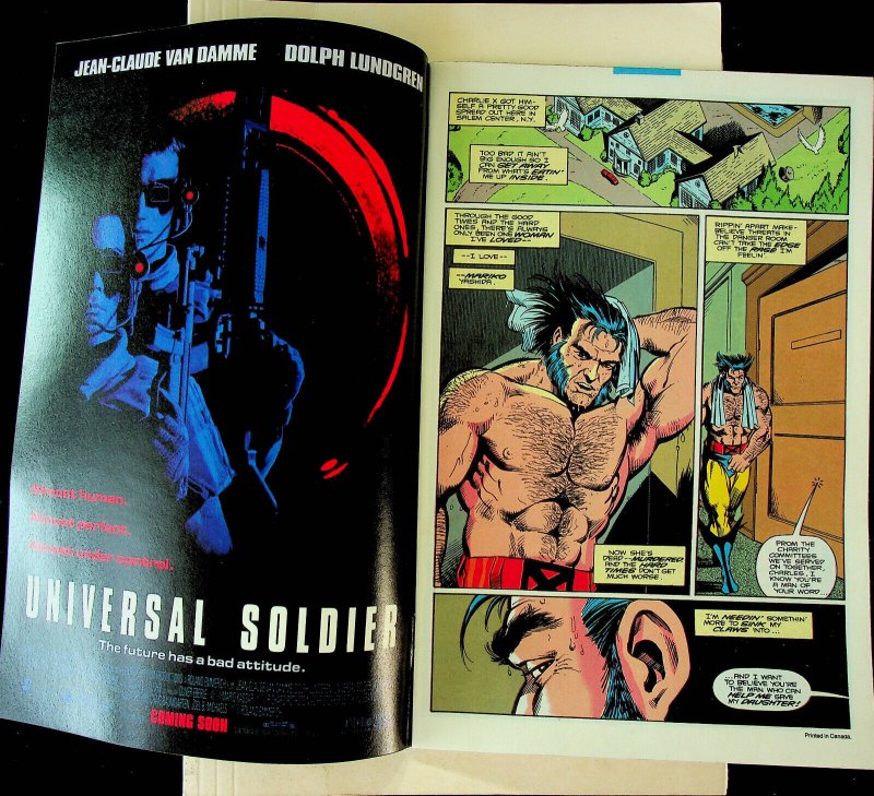 Wolverine #58 (Aug 1992, Marvel) - Near Mint 