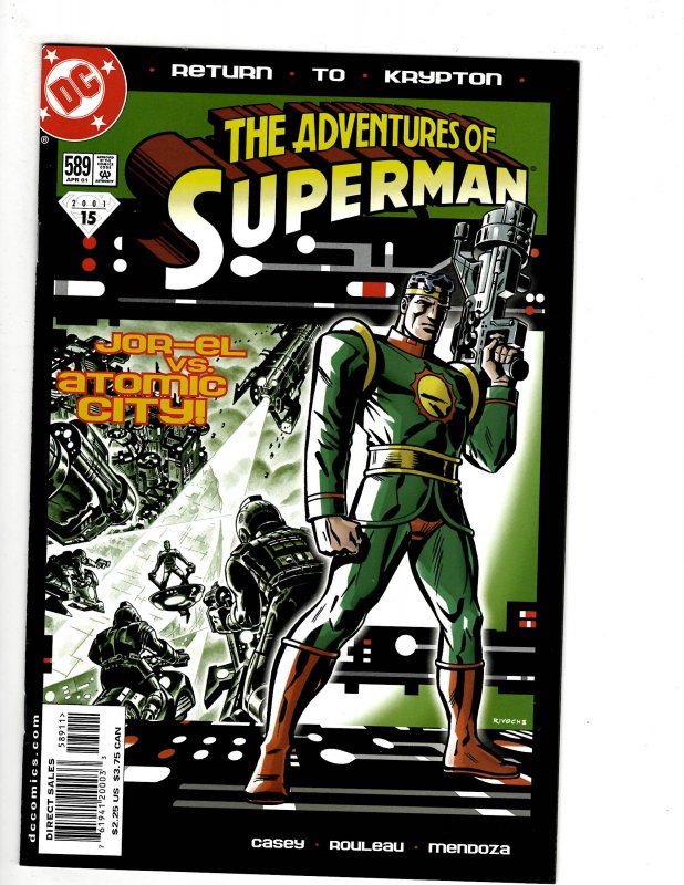 Adventures of Superman #589 (2001) DC Comic Book SR10