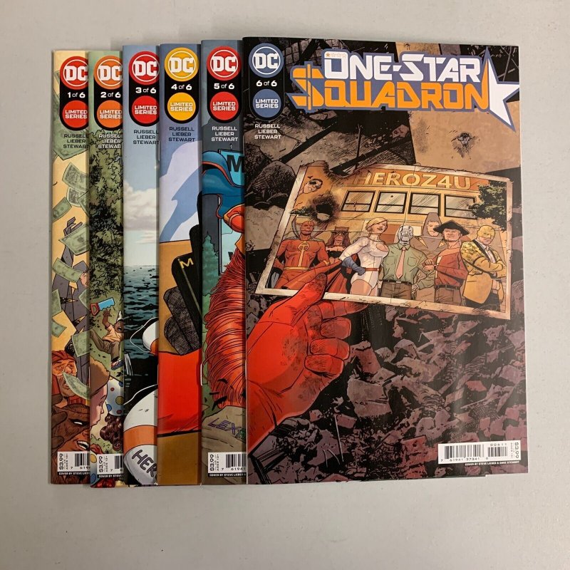 One-Star Squadron #1-6 Set (DC 2021) 1 2 3 4 5 6 Mark Russell (8.5+) 