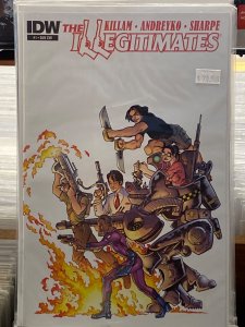The Illegitimates #1 New York Comic Con Cover (2013)