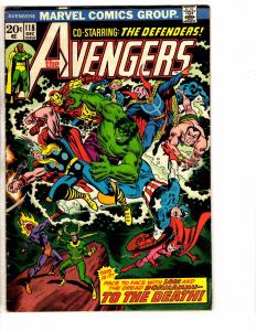 Avengers #118 VG/FN Marvel Comic Book Iron Man Hulk Thor Vision Wasp Ant-Man NP4