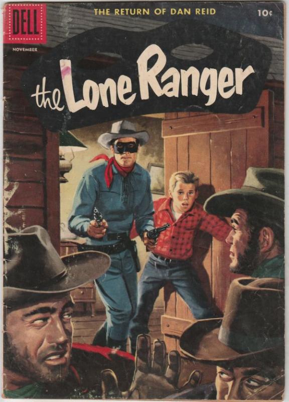 Lone Ranger, The #101 (Nov-56) VG+ Affordable-Grade The Lone Ranger, Tonto, S...