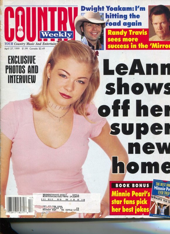 Country Weekly-LeAnn Rimes-Mary Chapin Carpenter-Dwight Yokum-April-1999