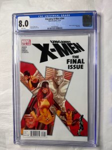 The Uncanny X-Men #544 (2011) CGC 8.0 Key Issue