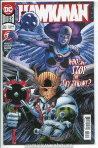 HAWKMAN (2018 DC) #20 NM