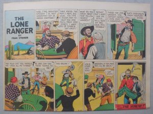 Lone Ranger Sunday Page by Fran Striker and Charles Flanders from 11/14/1943