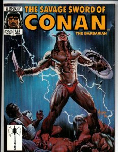 Savage Sword of Conan #138 - 1987 - Very Fine