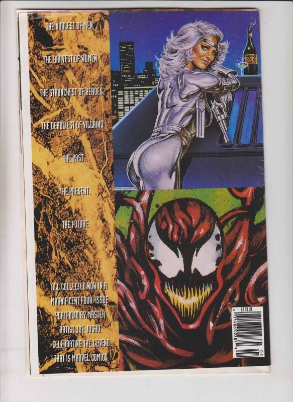 Marvel Masterpieces Collection #2 error/miscut pages - joe jusko - ghost rider