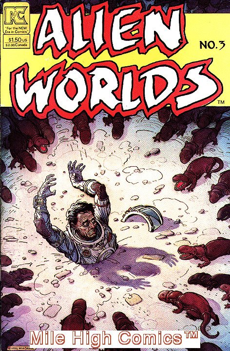 ALIEN WORLDS (PACIFIC) (1982 Series) #3 Near Mint Comics Book